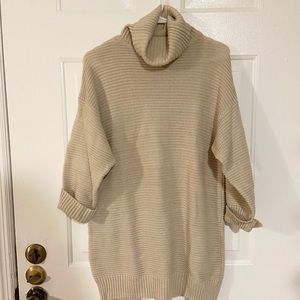F21 Oversized turtleneck sweater